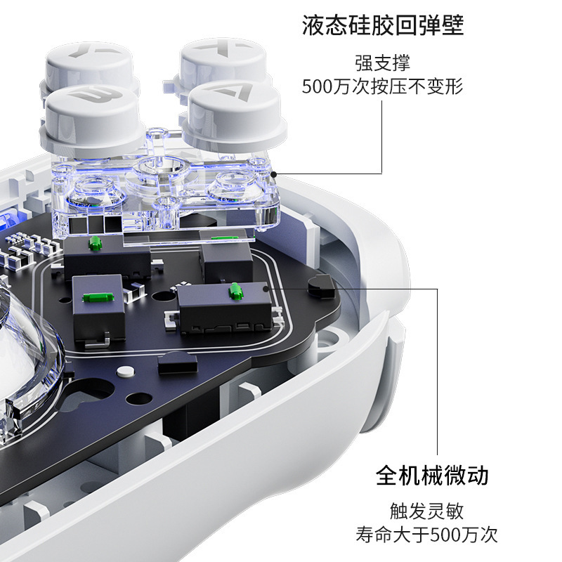 Aojiashi J20proSwitch left and right controllers, j20 Knight HD split controller, PC wireless NFC controller Specification image