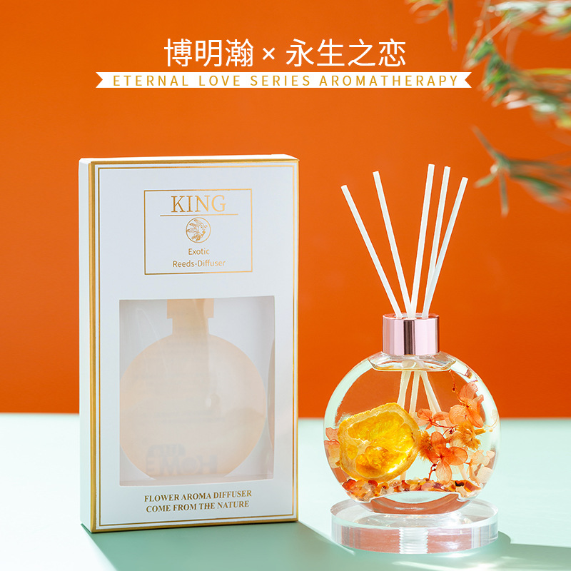 无火香薰精油空气芳香剂家用厕所熏香除臭香薰瓶酒店藤条香薰批发详情图2