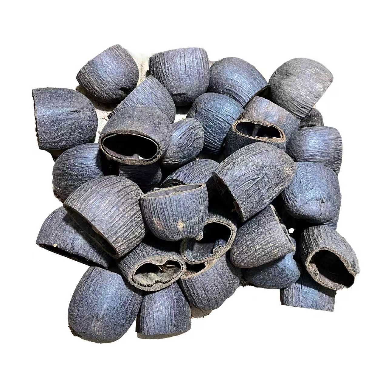 印尼水铃铜果壳风铃diy材料包自制果壳音手工制作手摇铃salin果壳白底实物图