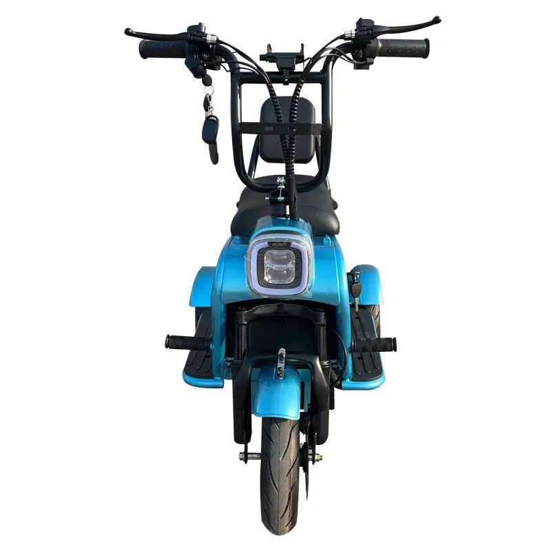 Electric three - and four-wheel small household vehicles for the elderly, for men and women to pick up and drop off children, and for light and leisure transportation Item Picture