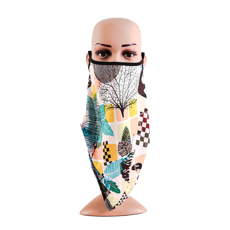 摩托车骑行面罩 户外魔术面巾防尘防晒迷彩印花头巾