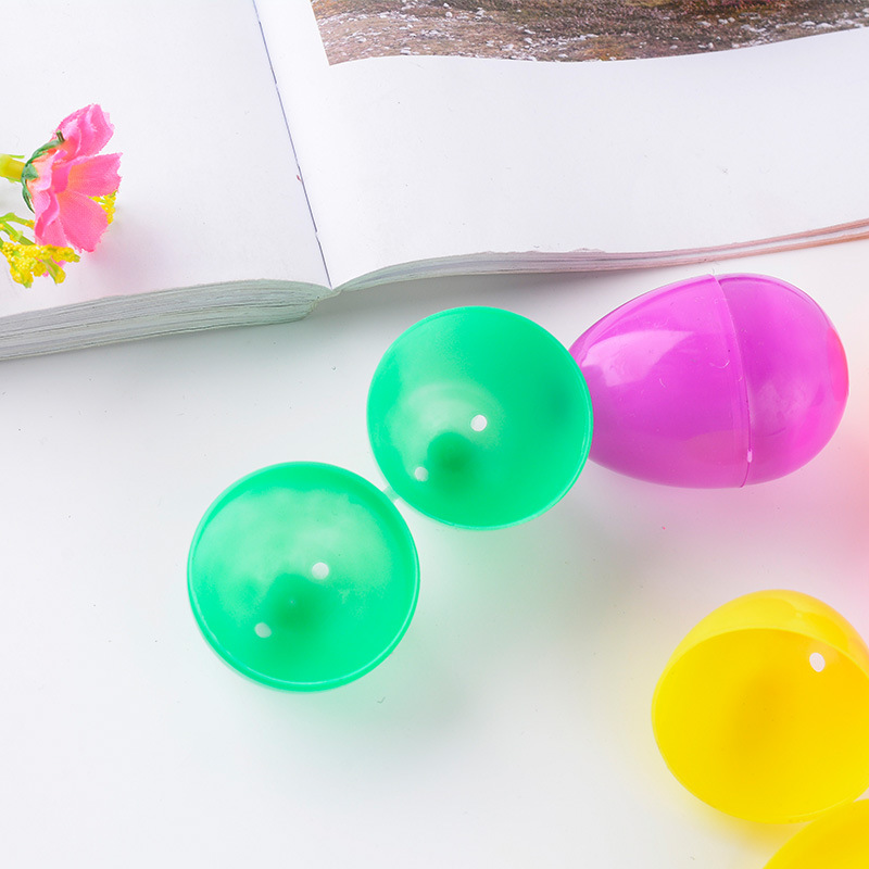Factory-supplied egg mixed color Easter egg decoration gashapon, DIY accessories and small toys for children in kindergartens Specification image