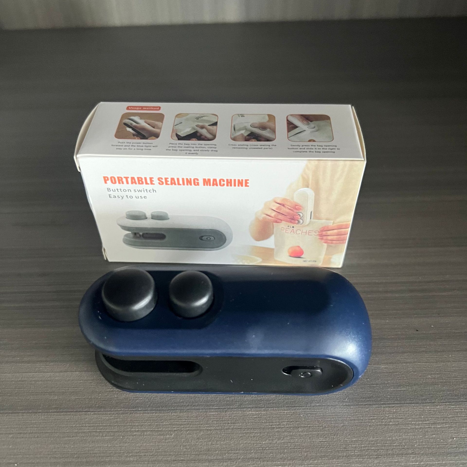 Household mini sealing machine, rechargeable multi-functional small sealing machine, creative mini snack bag sealing wonder Application Scenario