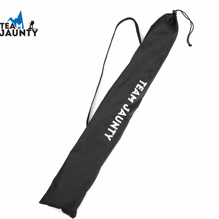 户外登山杖背袋三节四节直柄弯柄对装收纳袋徒步手杖手提袋现货