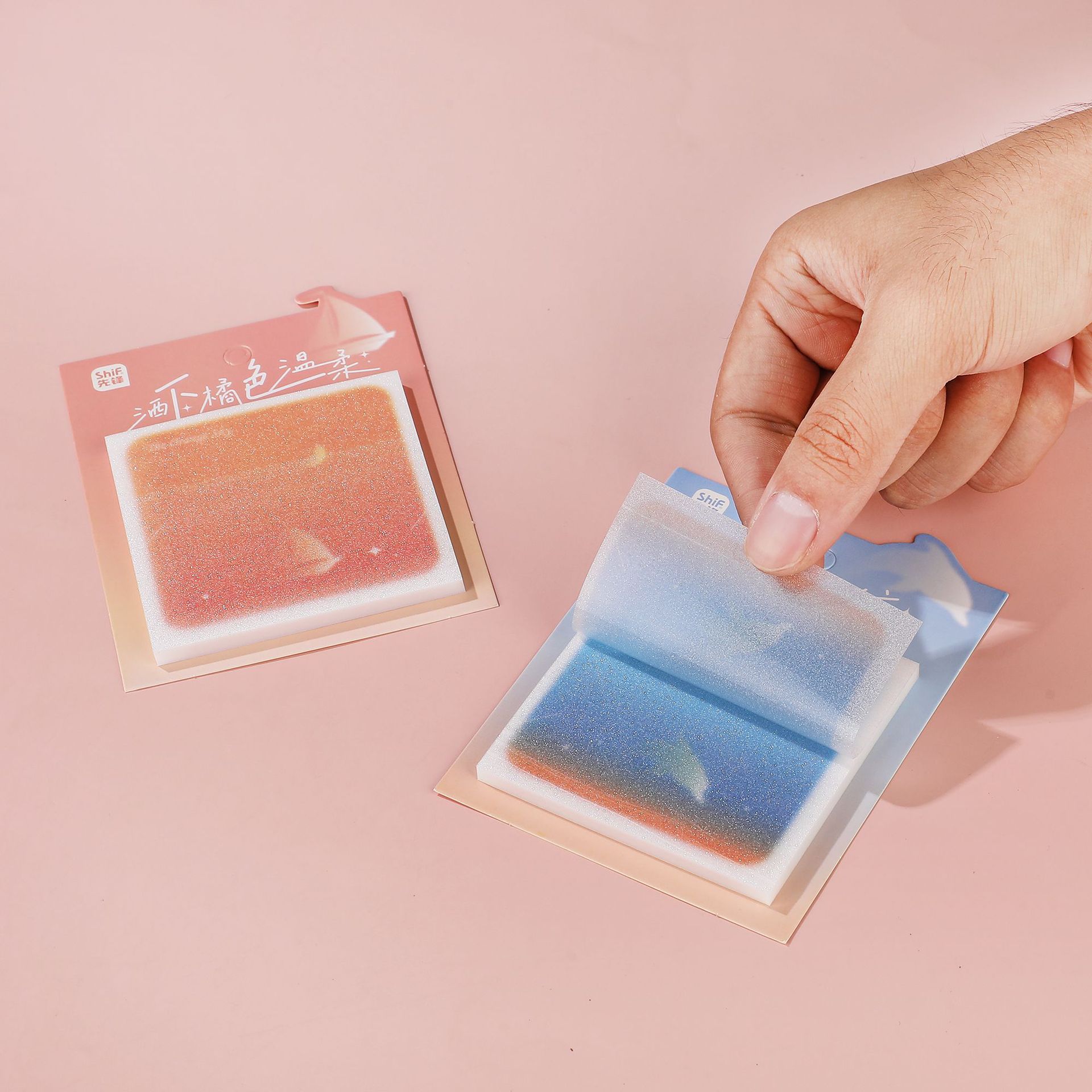 Pioneer 8684 Flash Print Sticker Card Sticky Note 3*3*50 pages N times Sticker can be used to write study notes, comments and diaries Specification image