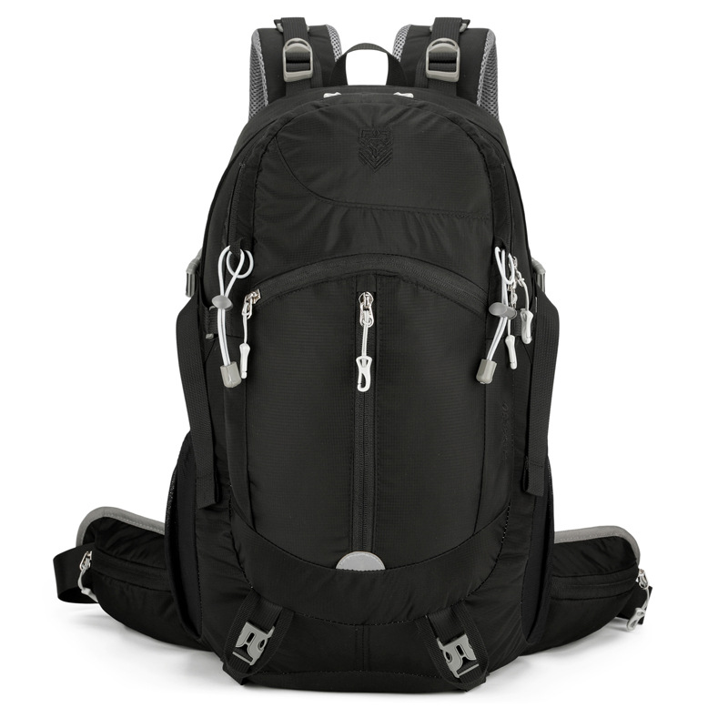 Cross-border outdoor hiking and mountaineering bag with detachable suspended backplate, 30L waterproof sports backpack and large capacity
