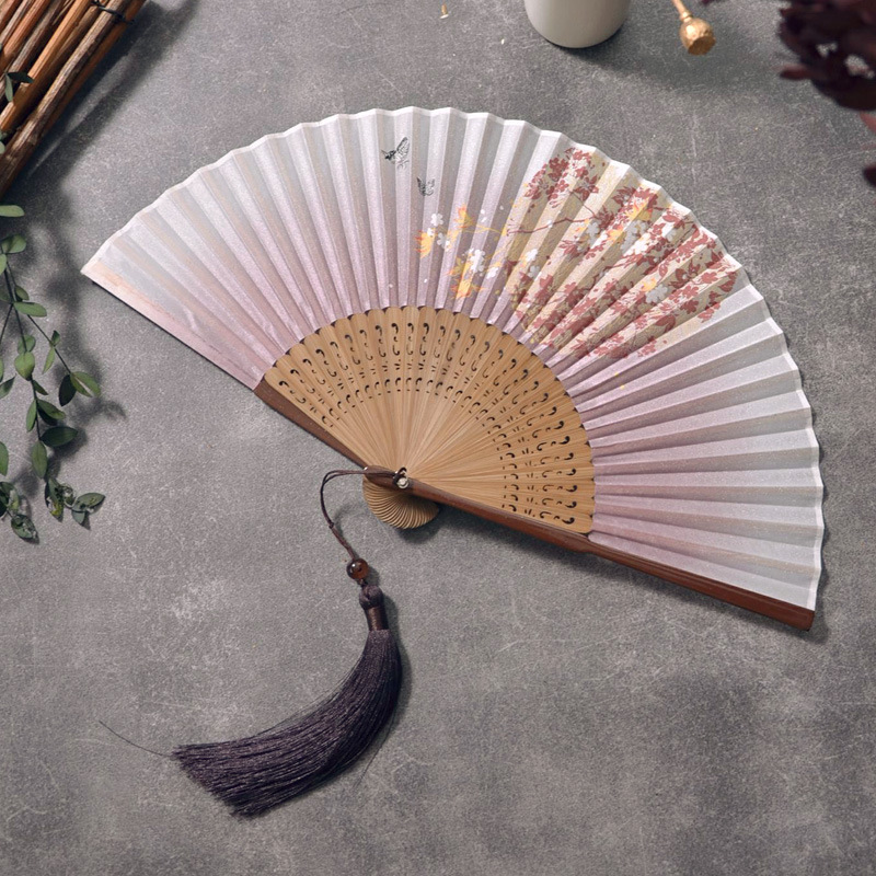 扇子/折叠扇/檀木扇/扇子礼盒/扇袋细节图