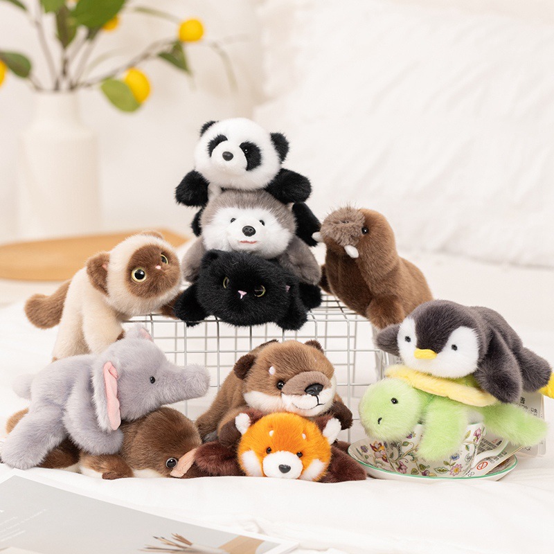 Genuine, very precious, fragrant, soft, magnet, little turtle, palm treasure, doll, plush toy, and fridge magnet details Picture