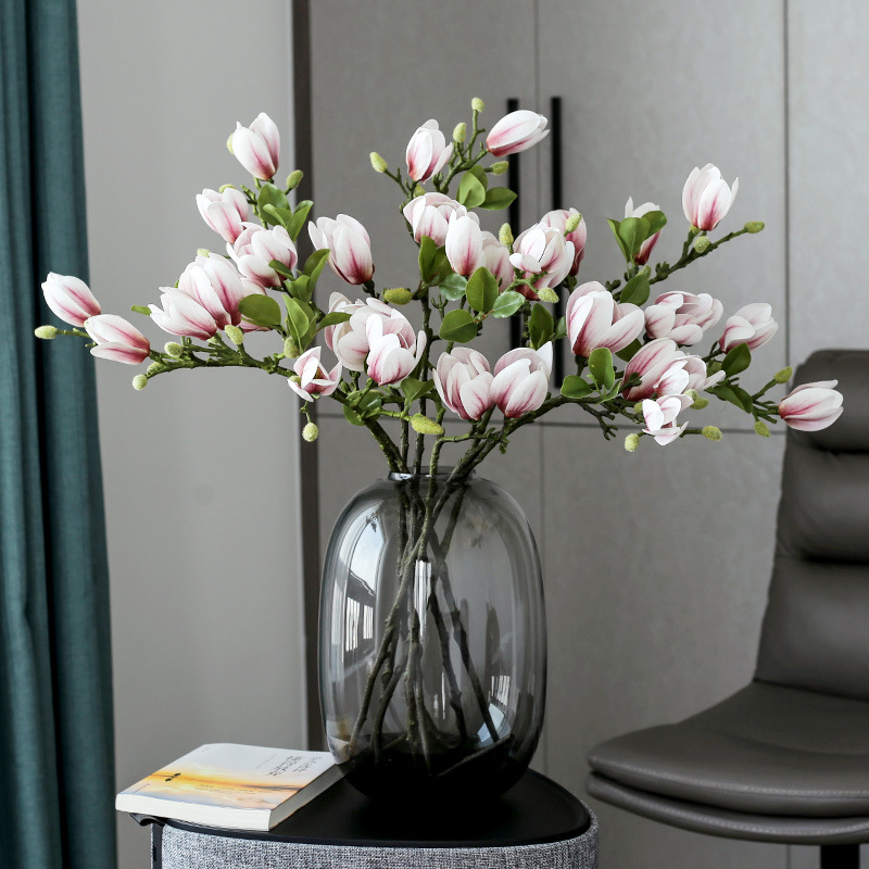 白桦树树叶/春天花园/微缩树桩古树/绿植仿真树/白桦树叶子产品图