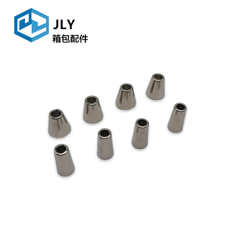 Zinc alloy electroplated bell buckle, diy mobile phone rope head, hardware adjustment and closing buckle, anti-slip round bucket small Dan buckle details Picture