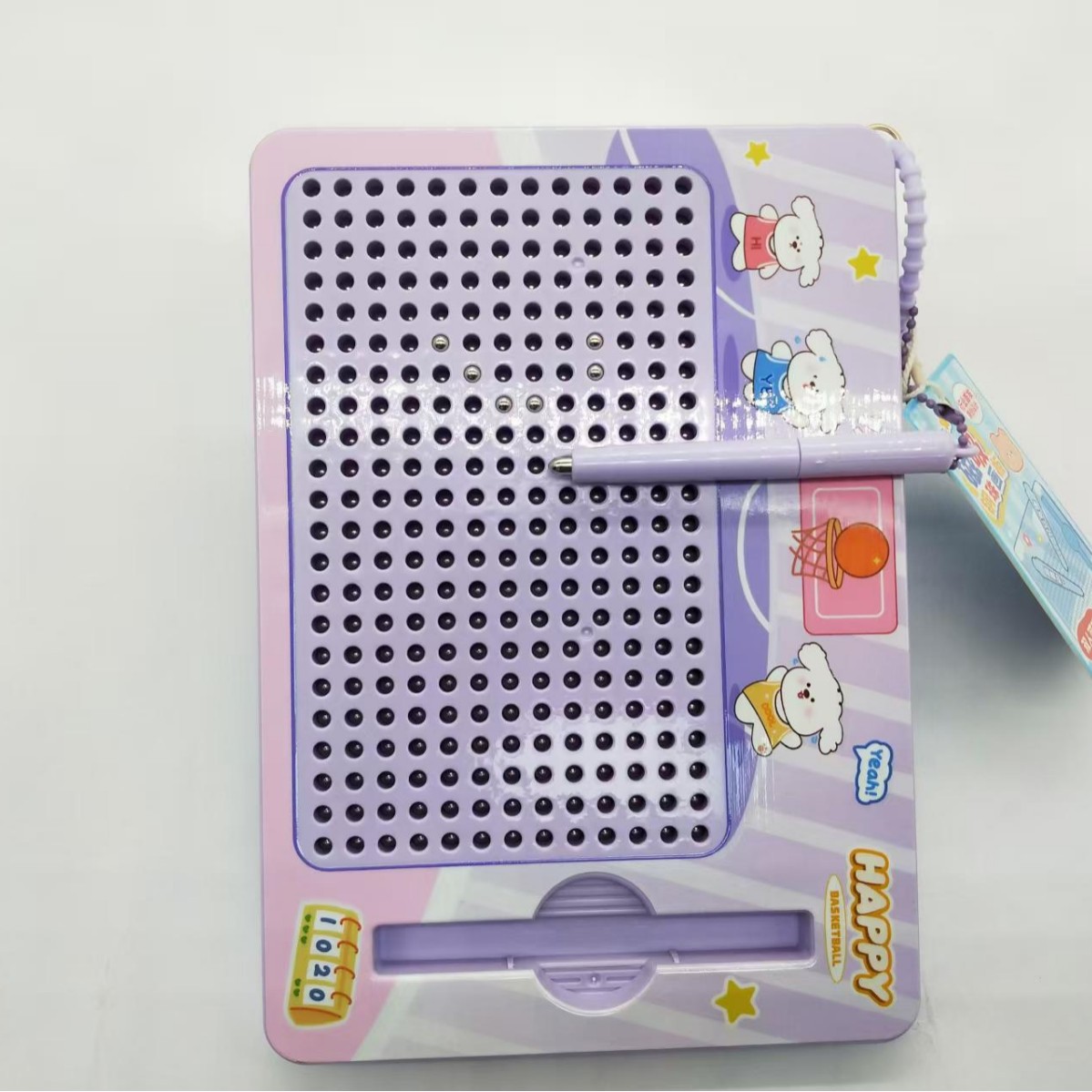 2025 New best-selling creative cartoon magnetic steel ball drawing board hanging decoration, trendy and cute, factory direct sales Item Picture