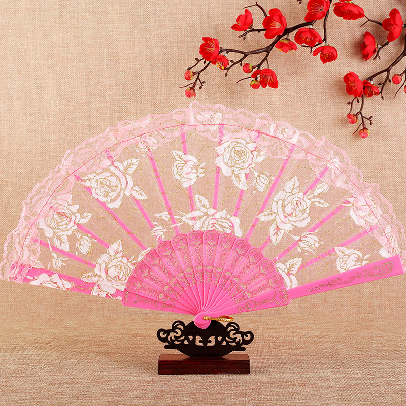 扇子/漆扇非遗diy/西班牙扇子/塑料扇子/古语漆扇细节图