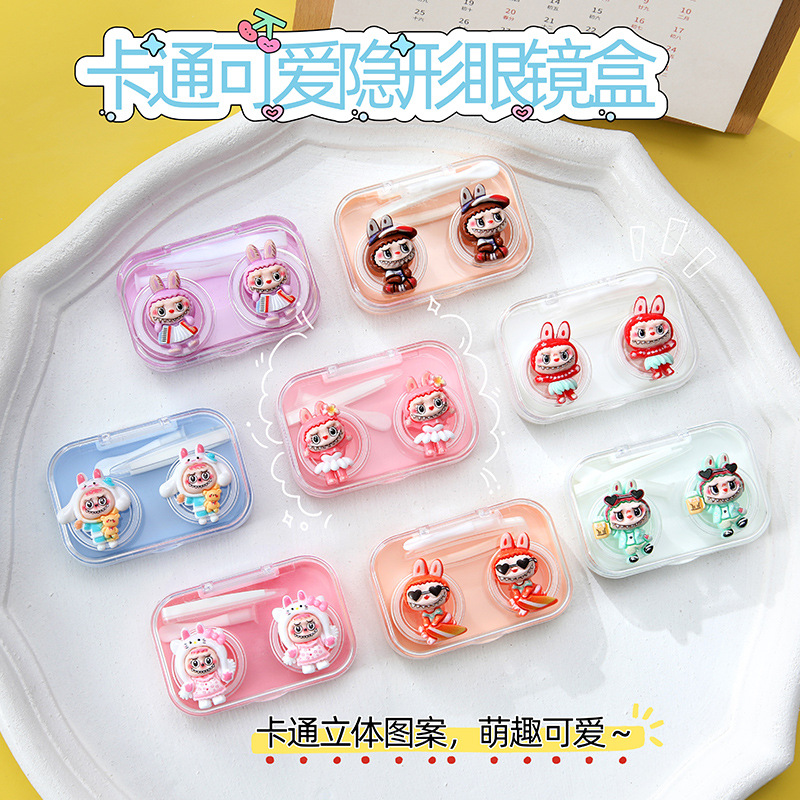 隐形眼镜盒实物图