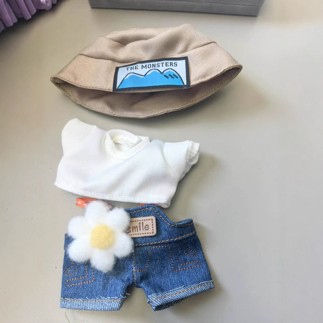 Doll clothing, 17cm blind box, doll skirt set, cute dress-up toys, cross-border baby clothing details Picture