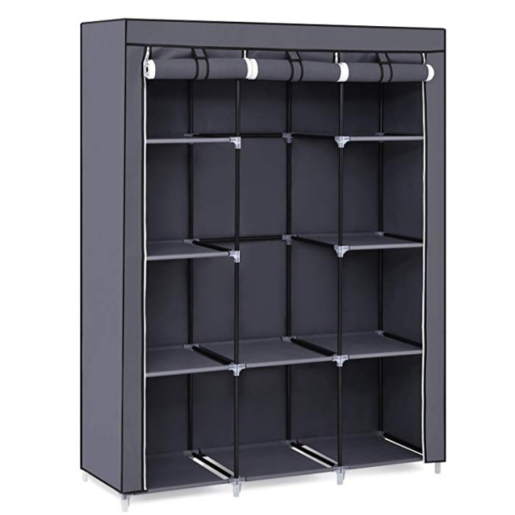 亚马逊热销衣柜 学生宿舍简易衣柜 Nonwove Fabric wardrobe