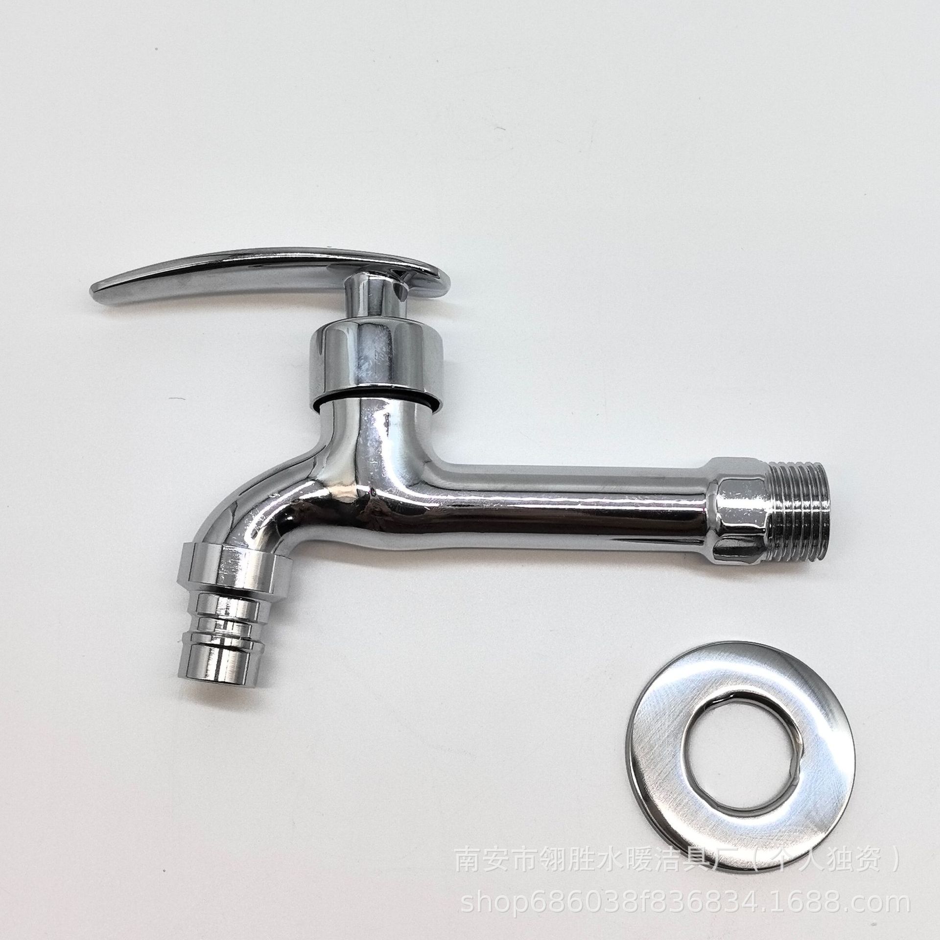 厂家 4分加长合金快开水龙头卫生间阳台拖把池14长单冷快开水龙头