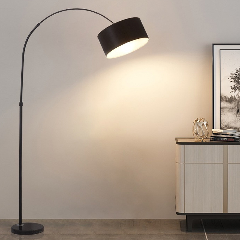 Cross-border exclusive eye-protecting standing fishing lamp, LED floor lamp, standing table lamp, sofa, living room, bedroom, bedside lamp Specification image