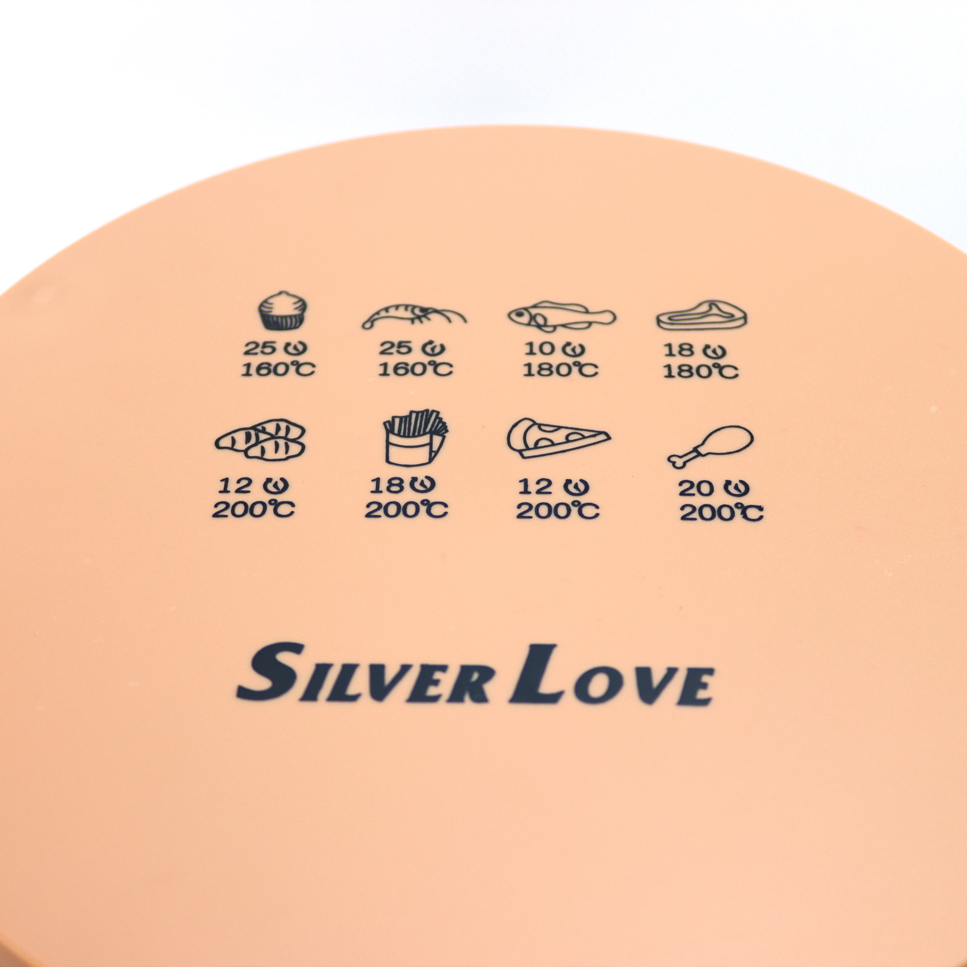 Airfryer home air fryer, electric fryer, multi-functional smart fried chicken and French fries 1400WZ209 for export Specification image