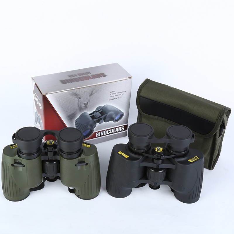 New green 8X36 Doctor's binoculars, high-power high-definition binoculars, adult outdoor binoculars wholesale