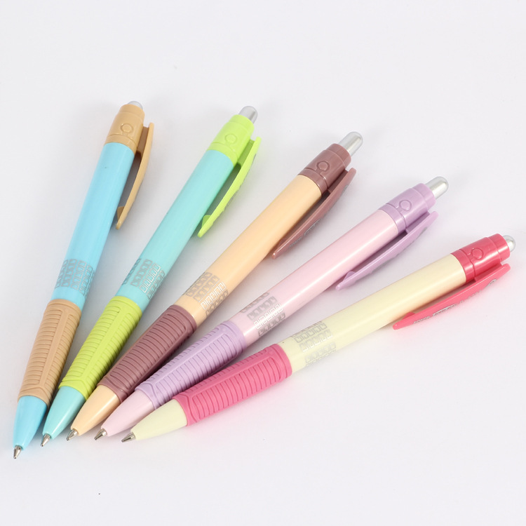 Factory direct supply of pastel ballpoint pens, export version of plastic ballpoint pens 5783, advertising ballpoint pens details Picture