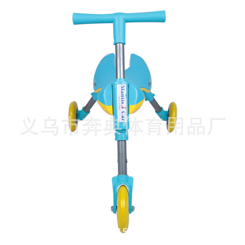 The manufacturer supplies children's foldable lightweight mantis cars, three-wheeled baby sliding toy cars, and foldable cars for wholesale details Picture