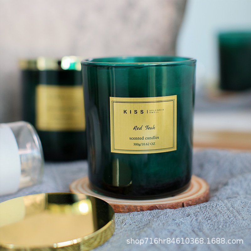 家用房间室内香薰蜡烛厕所卫生间空气清新香氛大豆蜡香薰摆件300g