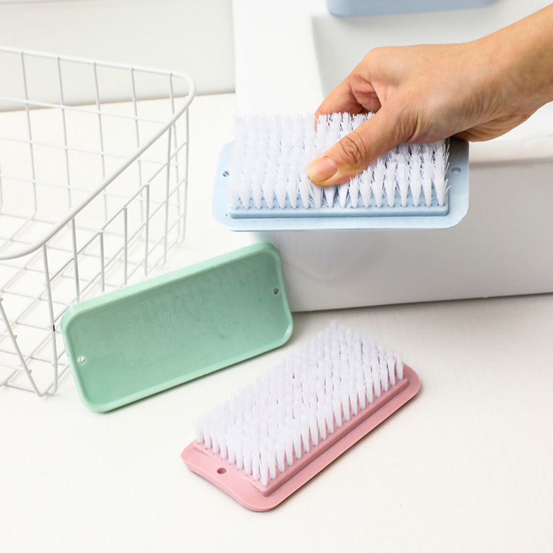 Household hard bristle laundry brush, shoe brush, large plastic board brush, nylon cleaning brush, shoe board brush, laundry brush