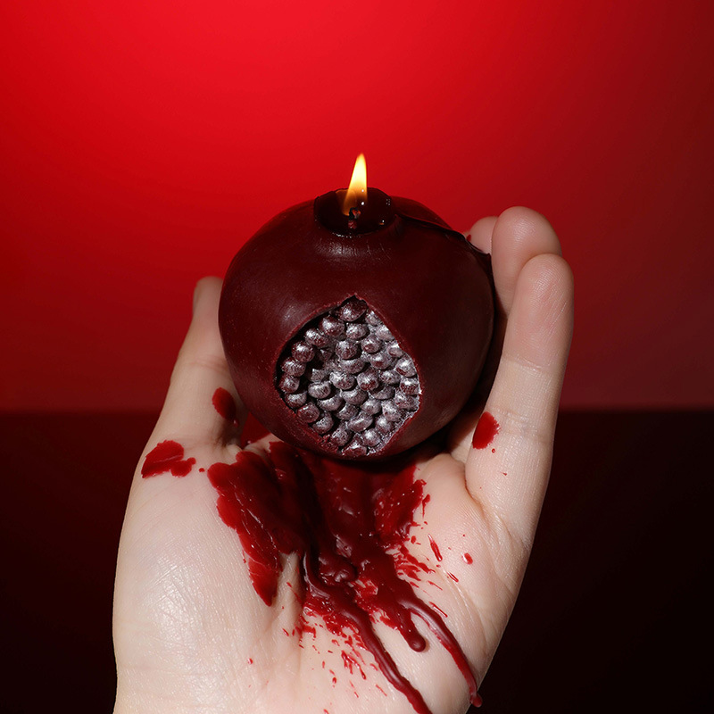 Cross-border low-temperature candles, red pomegranate niche fragrance, Everything goes well aromatherapy candles, indoor home festival gifts Application Scenario