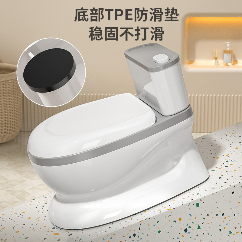 Children's simulated toilet seat, baby girl's small toilet stool, urinal, boy and girl's toilet training, toilet seat, urinal Application Scenario