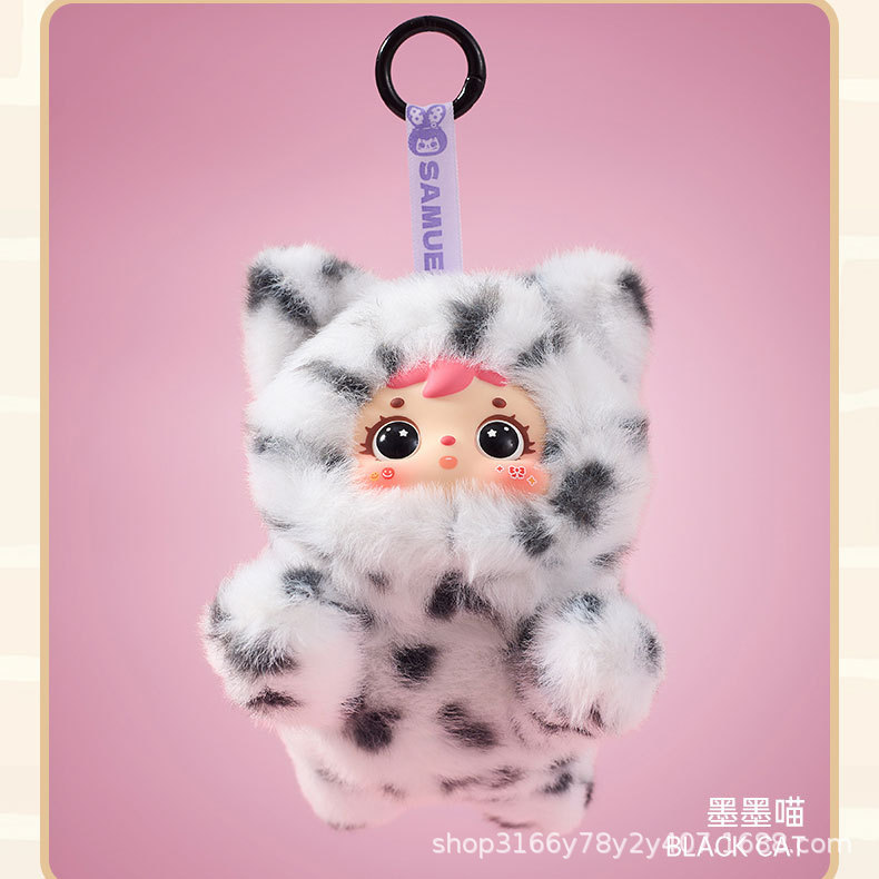 New product No. 3: Cute Moments of Little MAO Miao Miao Series Plush Blind Box, Trendy Toys, figurines, End boxes, Whole box wholesale Application Scenario