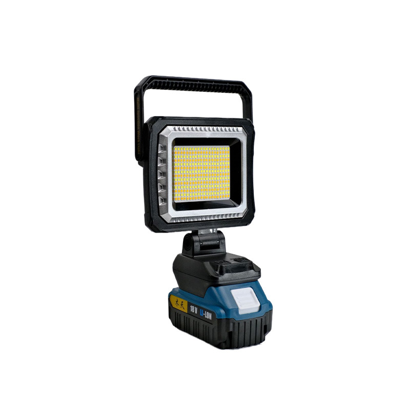 Outdoor lighting detachable Makita battery pack work light, four-speed dimming emergency portable work hand-held light Specification image