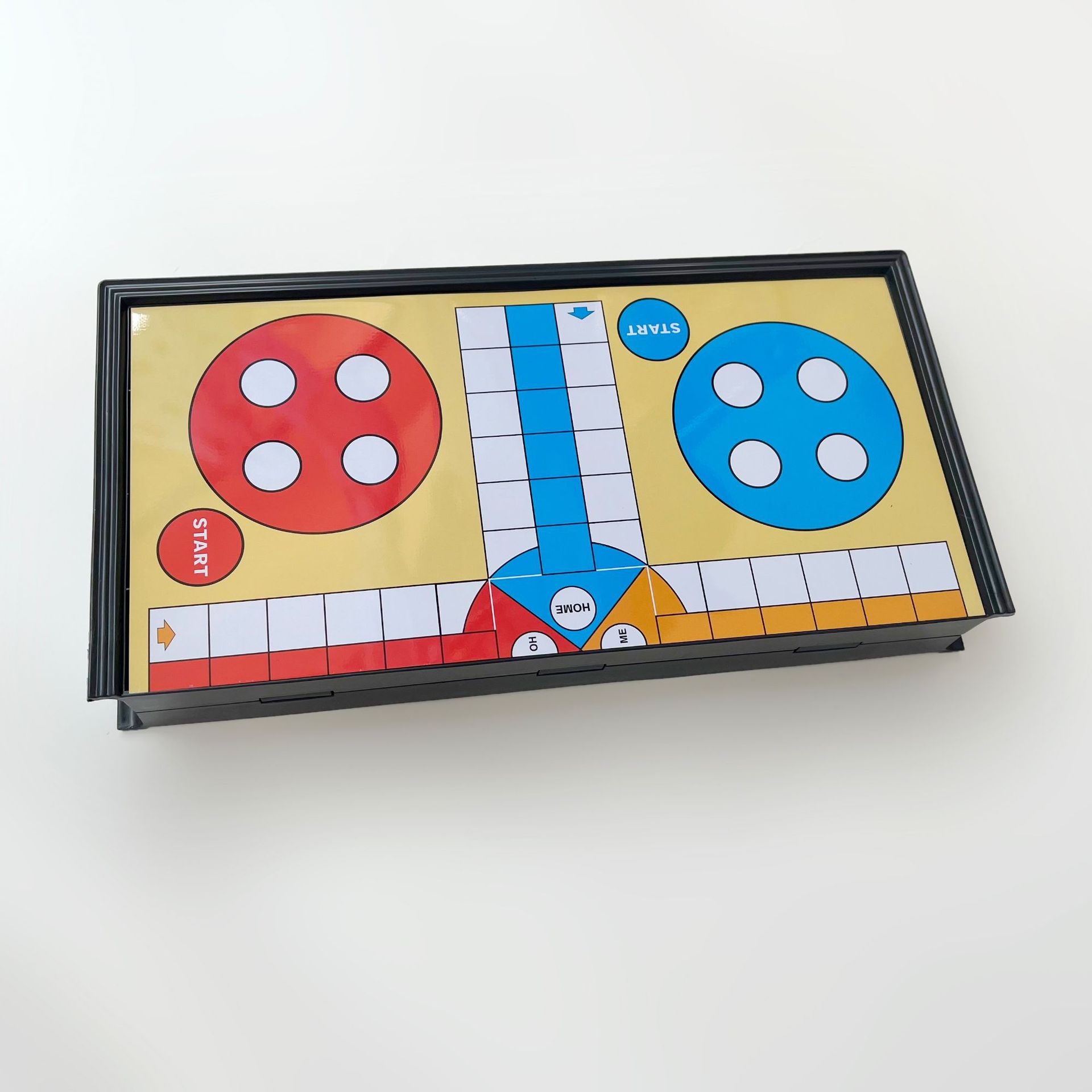 大号磁性飞行棋 折叠塑料棋盘 亲子互动游戏棋 脑力对战益智游戏细节图