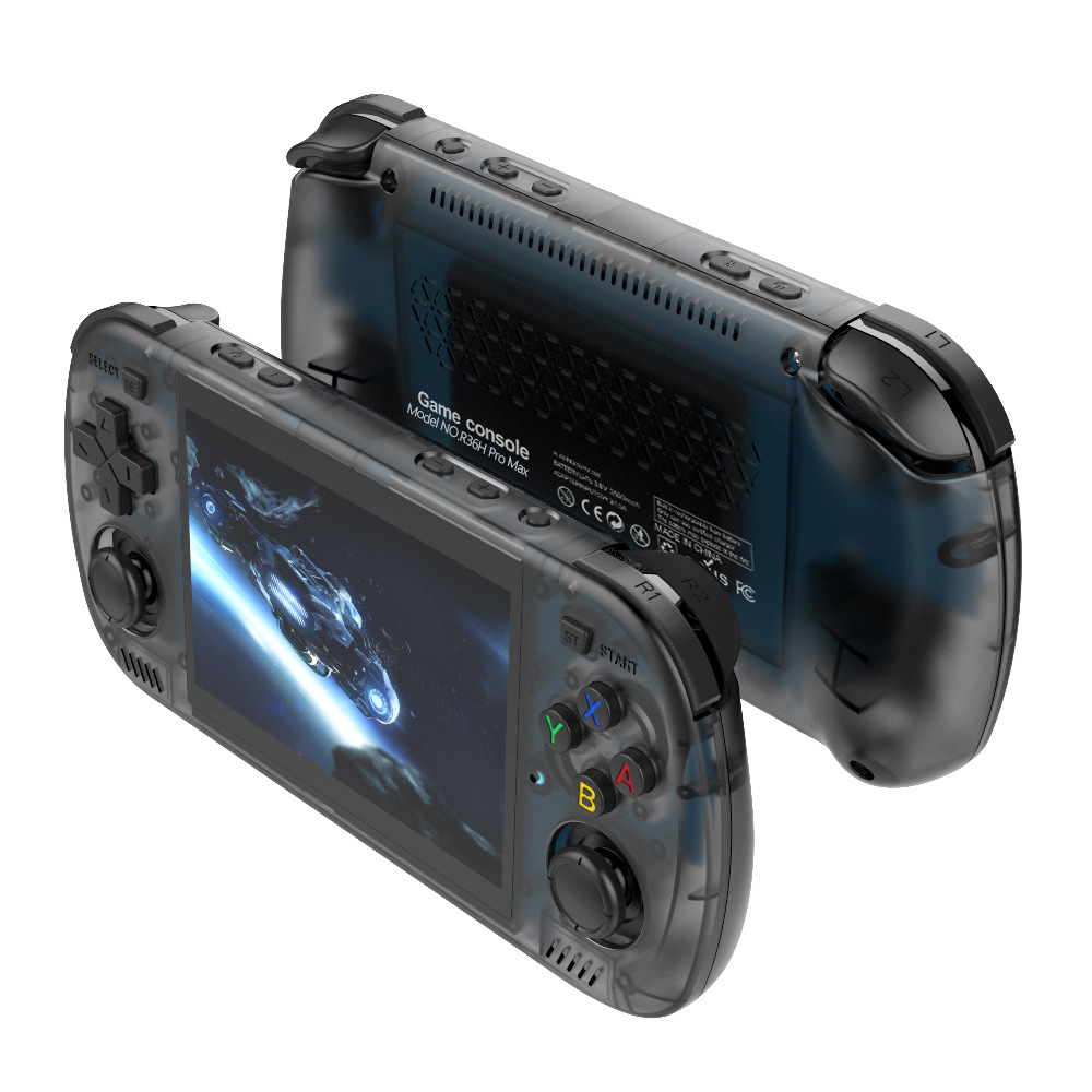 The new R36HProMax open-source handheld game console is a portable, retro and nostalgic arcade cross-border handheld game console that supports Wifi