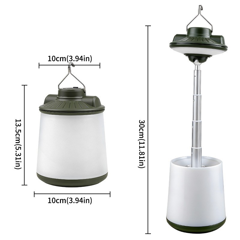 2026 New LED camping lights, wall-mounted camping tent lights, USB charging campsite emergency outdoor retractable ambient lights Item Picture