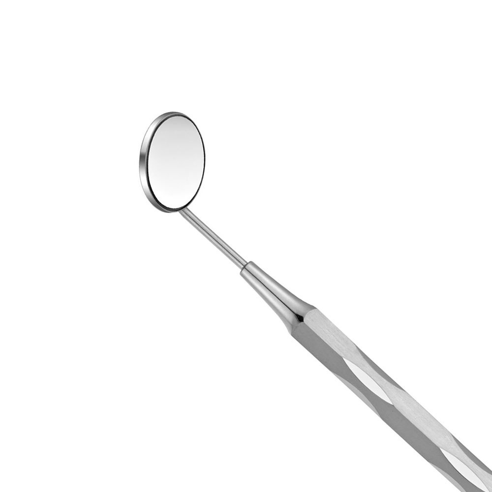 Cross-border exclusive dental oral lenses, stainless steel flat lenses, magnifying glasses, individual packaging, comfortable dental oral lenses Specification image
