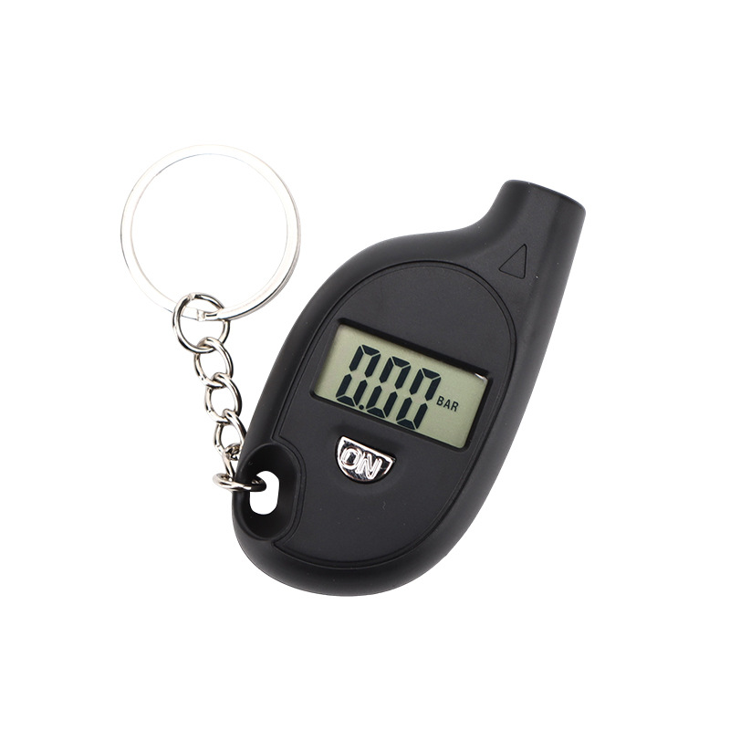 Keychain tire pressure counter display for measuring car tire pressure mini tire pressure gauge Item Picture