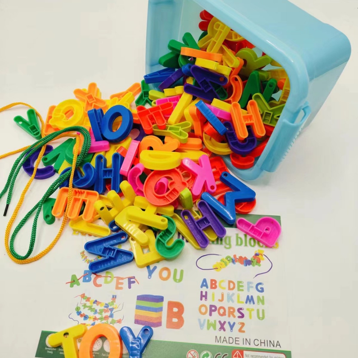 Cross-border wholesale of educational toys, children's magnetic alphanumeric early education accessories Specification image
