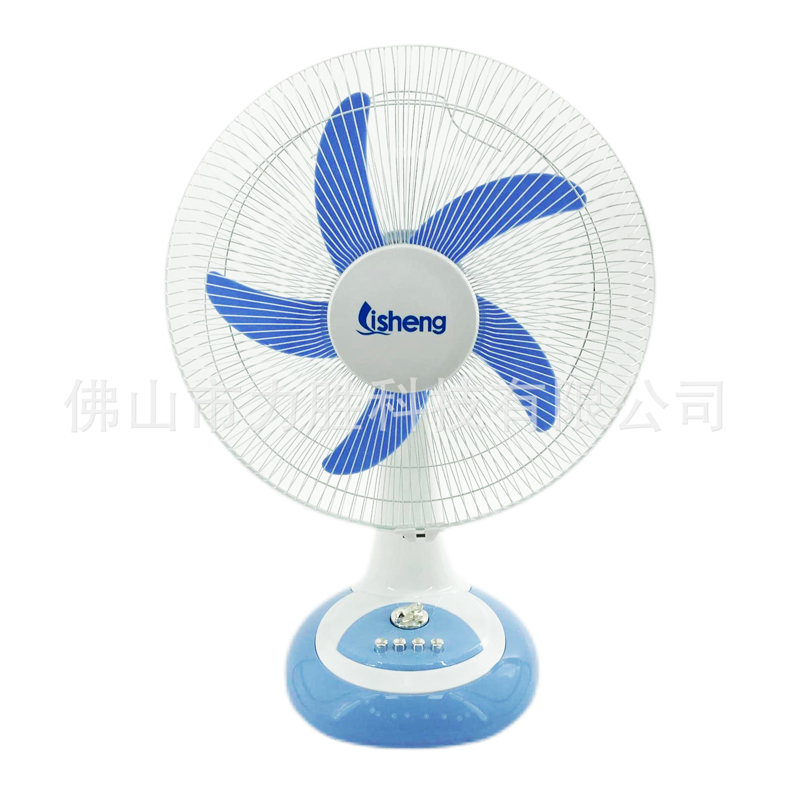 Cross-border exclusive AC/DC table fans with timer, 12V DC high-speed motor portable table fans on Amazon details Picture