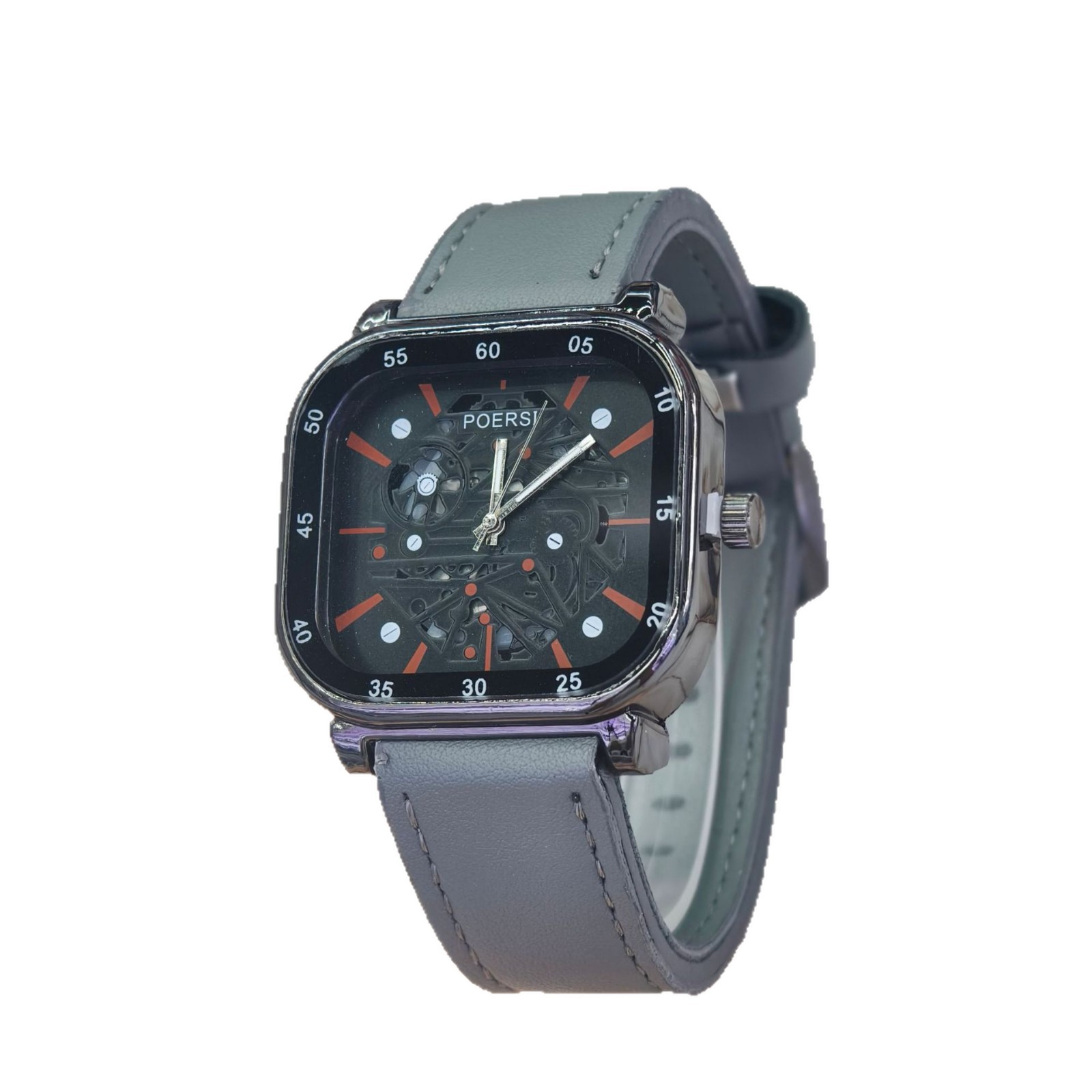 The new men's watch, a square quartz watch with a trendy and simple large dial, is a cross-border bestseller for teenagers and sports Item Picture