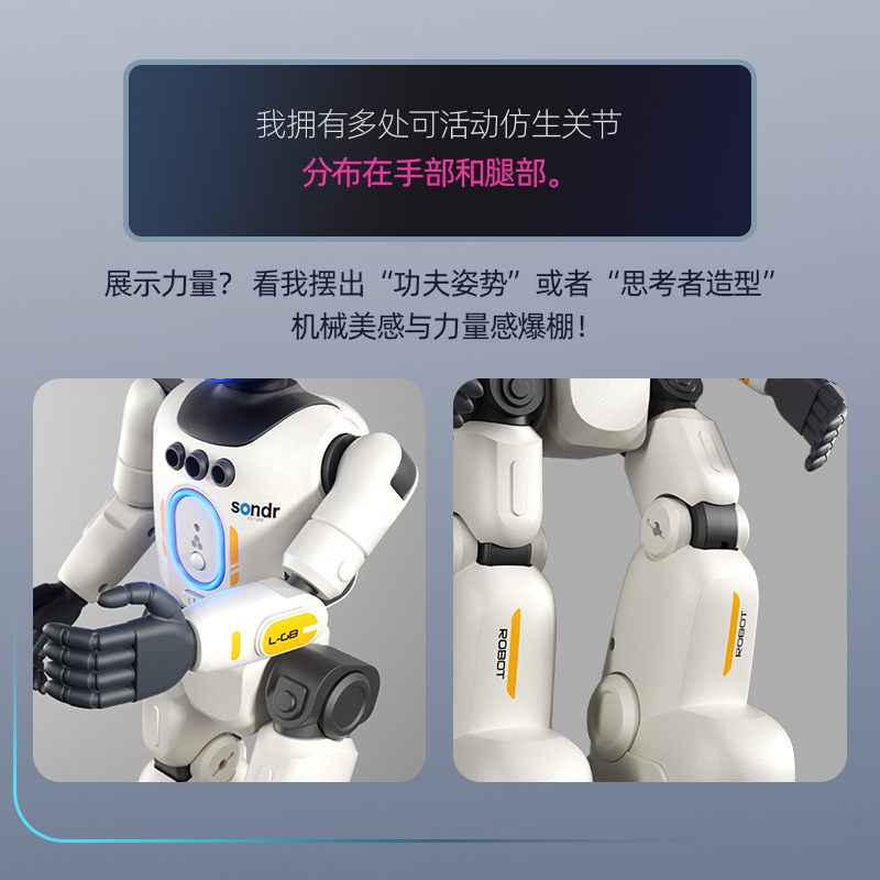 YDJ nueva simulación junta programación inteligente robot grabable interactivo cantando y bailando juguetes eléctricos para niños Application Scenario