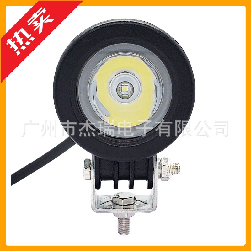 Automotive LED 10W spotlights, work lights, inspection lights, lighting lamps, engineering vehicle lights, motorcycle lights Item Picture