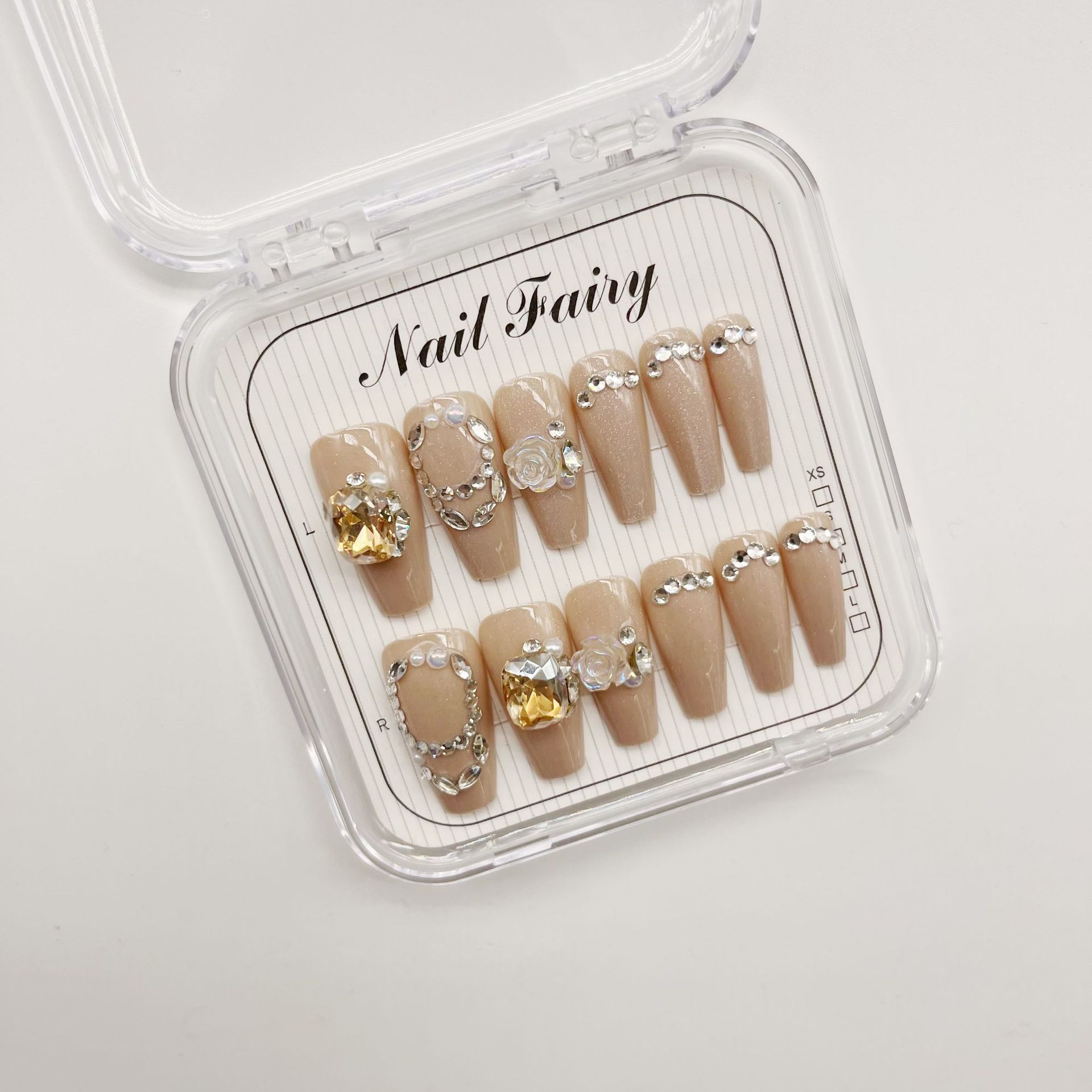 Hand-worn nails, nail patches, false nails, wearable nail plates, nail plates, nail plates