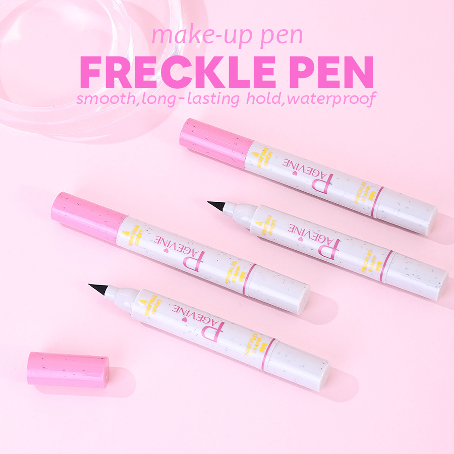 PAGE VINE Cross-border Double-headed eyeliner Liquid Pen Freckle Pen, a bestseller in foreign trade, waterproof and long-lasting spot spot pen eyeliner liquid Specification image