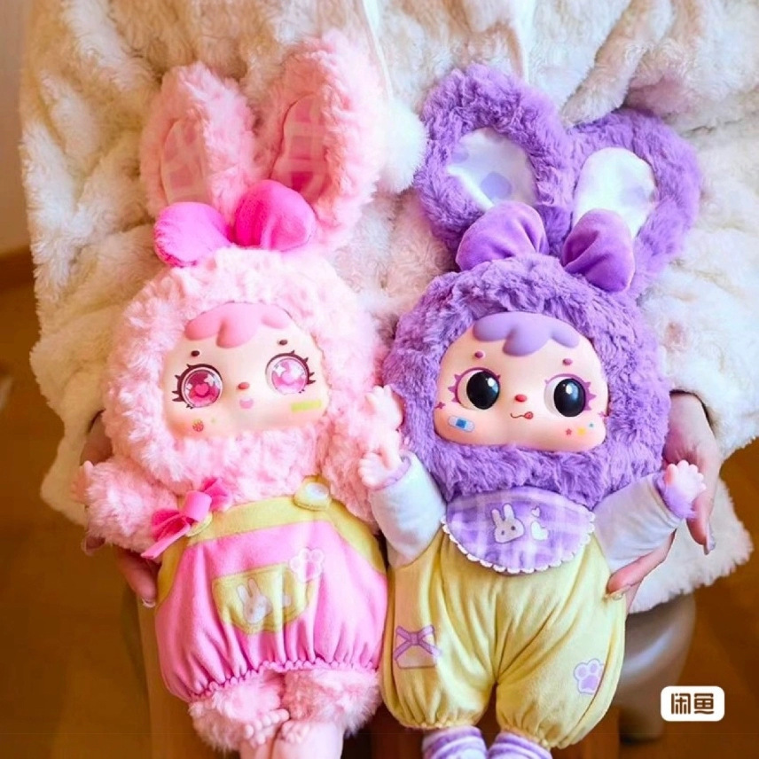 Genuine Samuel 400-piece second generation - Bear and Rabbit Blind Box Trendy toy End box wholesale in full cases Specification image