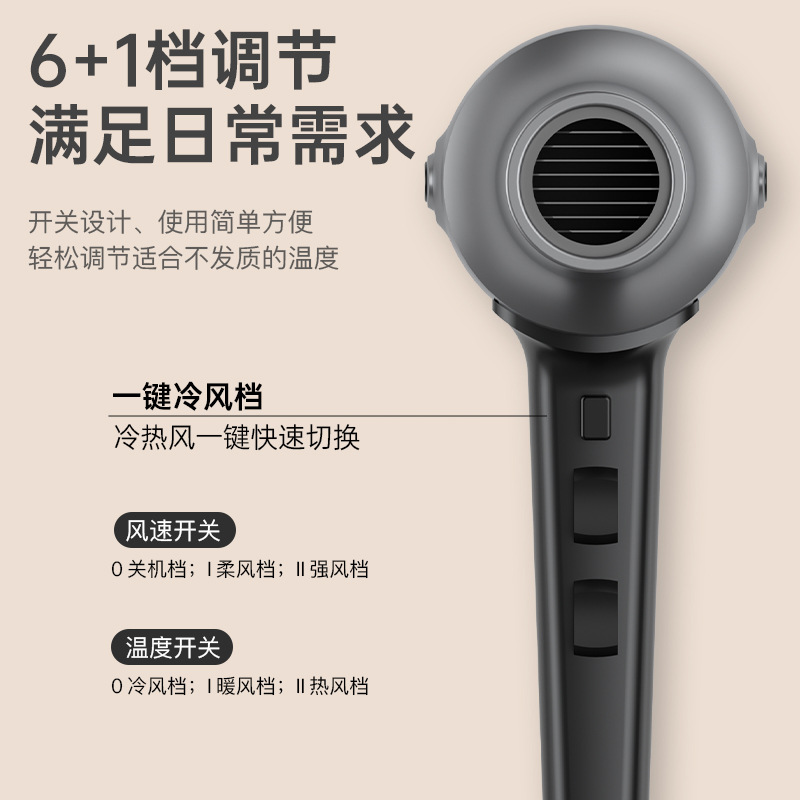 New cross-border foreign trade hair dryer, household hair dryer, hair salon high-power hair dryer, foreign trade gift M141 Application Scenario