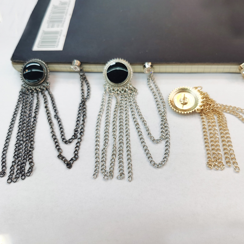 999纯银项链/翡翠观音/玉吊坠/八宝罗盘/吊坠细节图