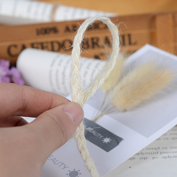 DIY small braids, braided hemp ropes, handmade accessories, photo wall, ropes, clothing, textiles, gift packaging, webbing details Picture