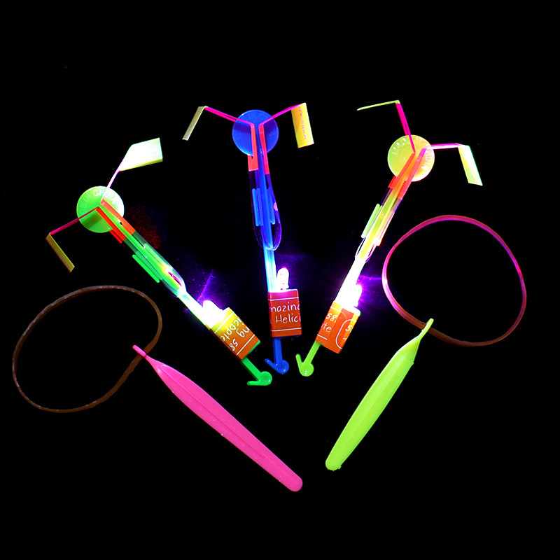 Luminous slingshot arrows, blue lights, double flashing swords, children's gifts, night market stalls, popular toys, wholesale from manufacturers Specification image