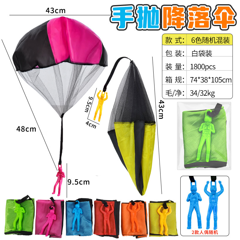 Children's hand-thrown parachute toys, aerial parachutes with soldier parachutes, outdoor sports toys, cross-border bestsellers Application Scenario