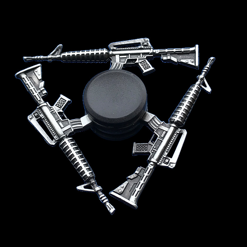 Factory direct sales of new fidget spinner children's toys, adult stress-relieving metal colorful interfinger rotation, student fingers details Picture